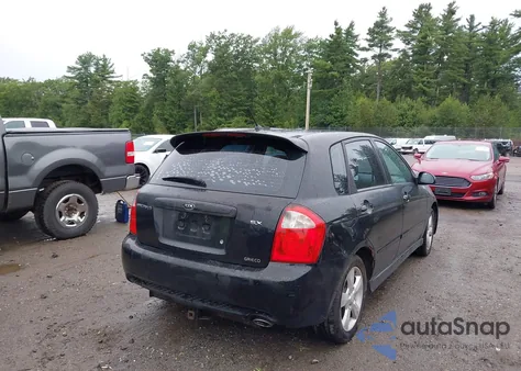 2007 Kia Spectra5 Sx from USA, damaged, VIN KNAFE161275003459